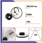 Luminario LED circular de pared de 12W (1220)