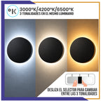 Luminario LED circular de pared de 12W (1220)