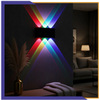 Arbotante de pared de 7W - 6 luces RGB (1370)