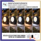 Arbotante con 5 tonalidades de iluminación de 15W (1810)