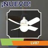 Lámparas led con ventilador de 15w (LV87)