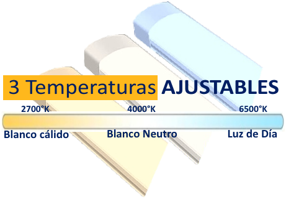 Luminaria LED de sobreponer con 3 intensidades 24W, 45W y 60W (982042)