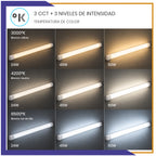 Luminaria LED de sobreponer con 3 intensidades 24W, 45W y 60W (982042)