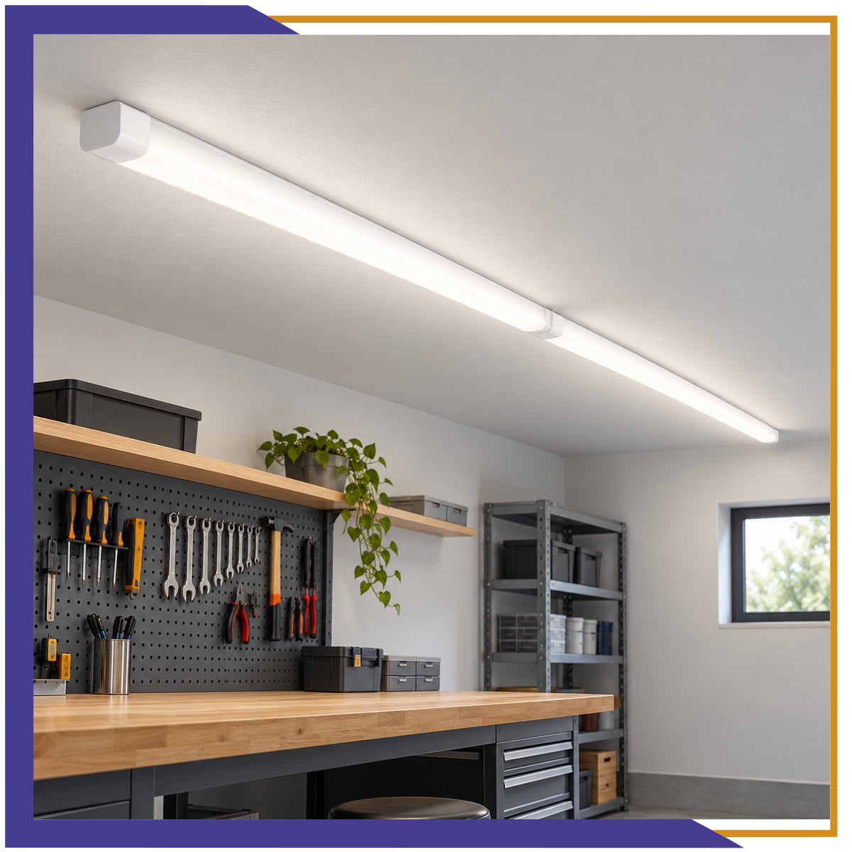 Luminaria LED de sobreponer con 3 intensidades 24W, 45W y 60W (982042)