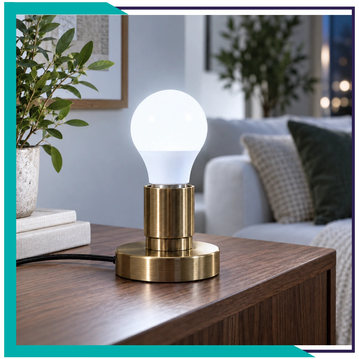 Foco LED 9W tipo A60  (A60LED9/LD)