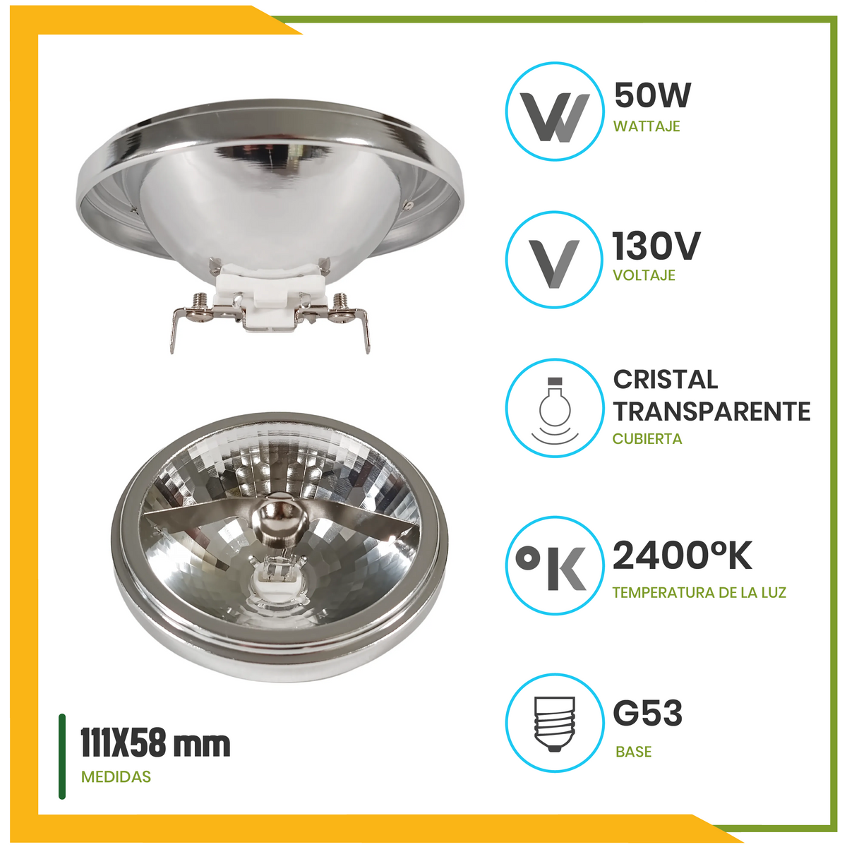 Foco Halógeno (AR11150/24)