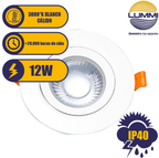 Luminaria  Circular LED 12W Empotrable SMD (EMSMD12/BC)