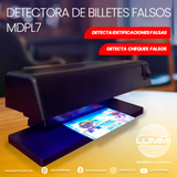Detectora de billetes falsos (MDPL7)