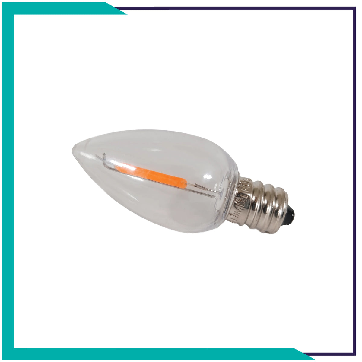 FOCO VELA FILAMENTO DIMEABLE (C7.5FILED)