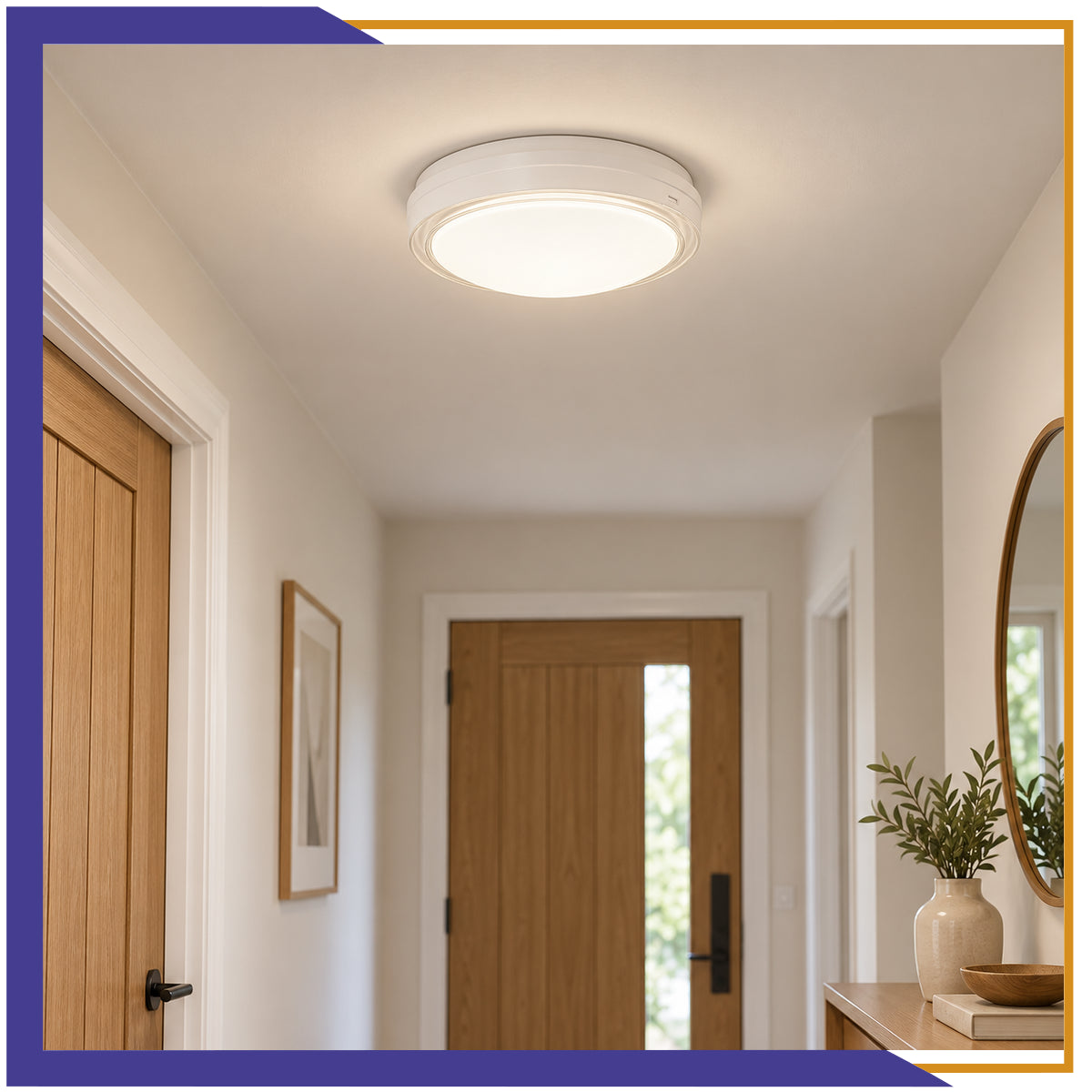 Arbotante circular LED DE 18W (CIR18LED/BL)