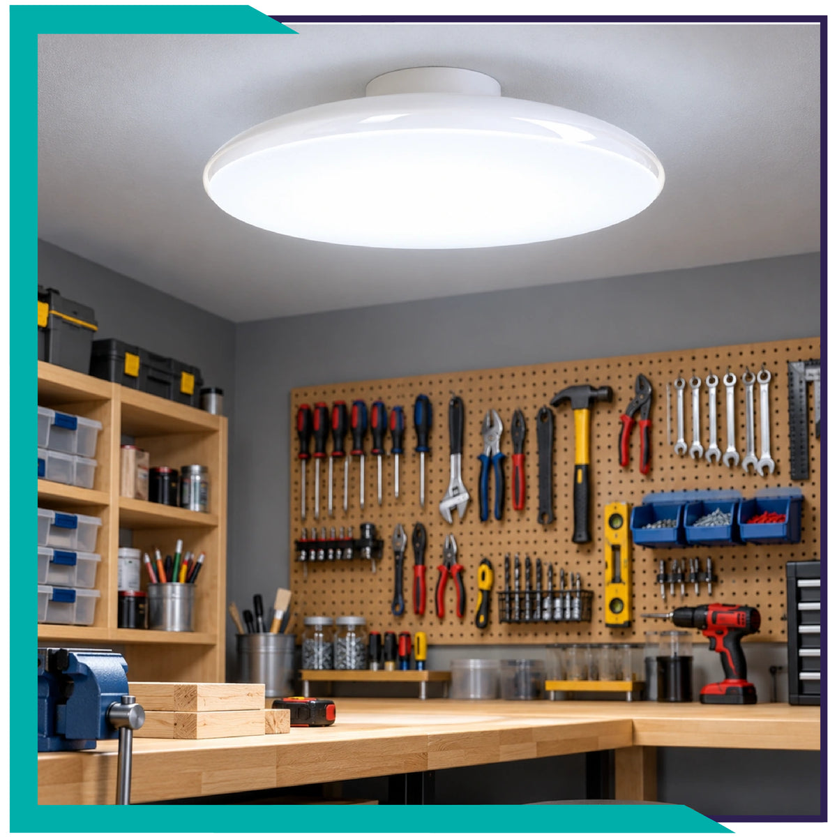 Lámpara circular LED 36W Base E26 LD (CIR36)