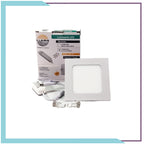 Panel Cuadrado LED 7W Empotrable BC (CUAD7/BC)