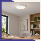 Luminaria LED de empotrar o sobreponer 18W BLANCO (EMSMD18/BL)