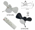 LAMPARA LED CON VENTILADOR MINI (LV1812)