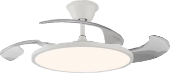 Lámpara led con ventilador invisible de 75w (LV5520/BL, LV5520/NE, LV5520/MA)