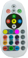 Lámpara LED multicolor con bocina y estrobo de 36W  ( LBS305 )