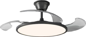Lámpara led con ventilador invisible de 75w (LV5520/BL, LV5520/NE, LV5520/MA)
