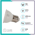 Lámpara LED JDR E26 de 7W (JDRSMD7C/LD)