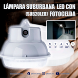 Luminario suburbano LED 20W IP65 (SUB20LED)