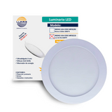 Panel circular LED 20W Empotrable ULTRA DELGADO  (MP20/LD)