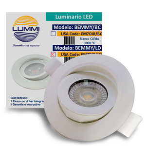 Luminaria LED de empotrar (EM7DIR/LD)