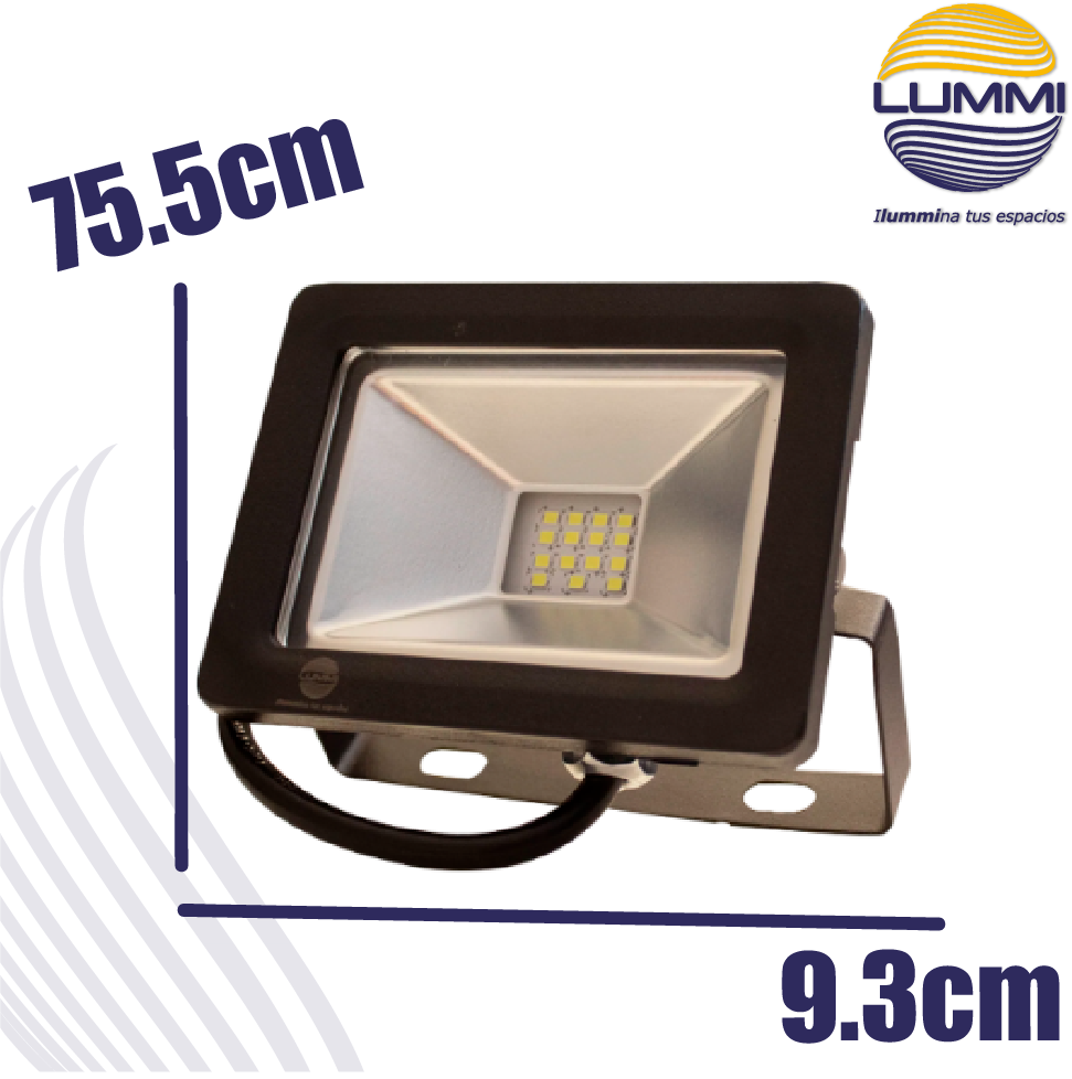Reflector LED 10W Ultra delgado LD (FLAT10/LD)