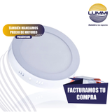 Luminaria circular LED 18W tipo panel LD (SOLE18/LD)