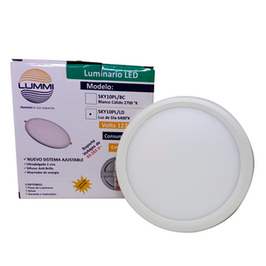 Panel circular LED 10W Empotrable LD (SKY10PL/LD)