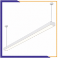 Luminaria LED de sobreponer o colgar blanca de 36W (LL36CCT/BL)