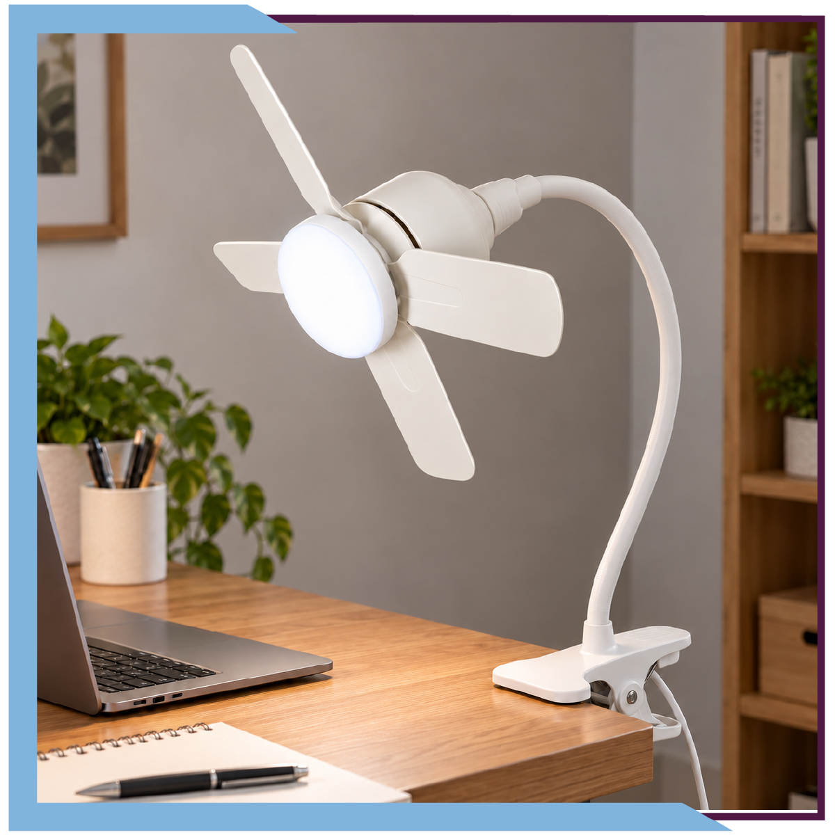 Lámparas led con ventilador de 15w (LV87)