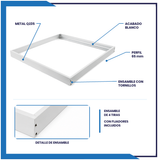 Marco Metálico para Sobreponer para panel de 60X60  (MCO60X60)