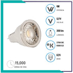 Lámpara LED MR11 GZ4 de 4W (MR11LED4/LD)