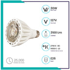 LÁMPARA LED SÚPER BRILLANTE TIPO PAR (PAR3030/BC)