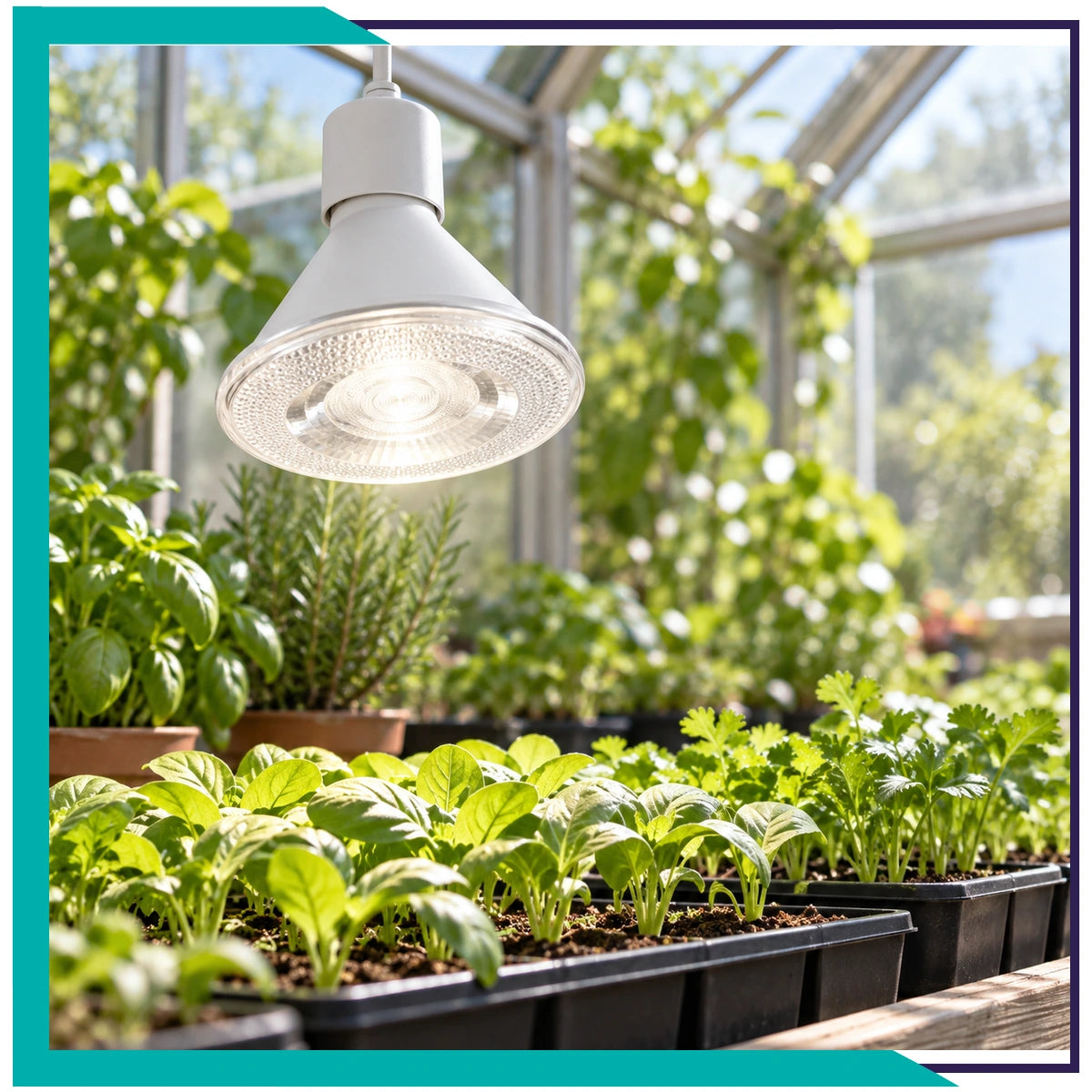 Lámpara LED Grolux PAR30 E26 de 9W (PAR30LED9/GR)