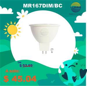 Lámpara LED dimeable MR16 GU5.3/GX5.3 de 7W (MR167DIM/BC)