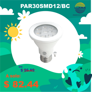 Foco LED 12W c/E26 (PAR30SMD12/BC)