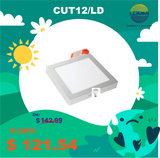Panel cuadrado de LEDS para sobreponer (CUT12/LD)