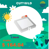 Panel cuadrado de LEDS para sobreponer (CUT18/LD)