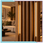 Luminaria LED lineal 9W luz cálida (SKIN9NE/BC)