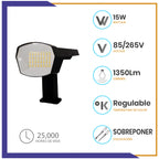 Luminaria led con panel solar (SOL2LED)