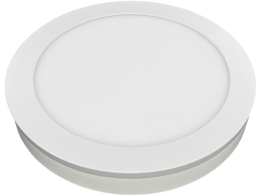 Luminaria circular LED 2 en 1, de sobreponer de 16W (SOLE16/LD+COL)