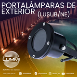 Portalámparas de exterior/ subacuático (LUSUB/NE)