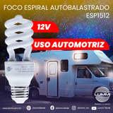 Foco espiral auto-balastrado 15W (ESP1512)