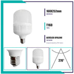 Lámpara LED tipo bala T160 de 80W (T160LED80/BC)