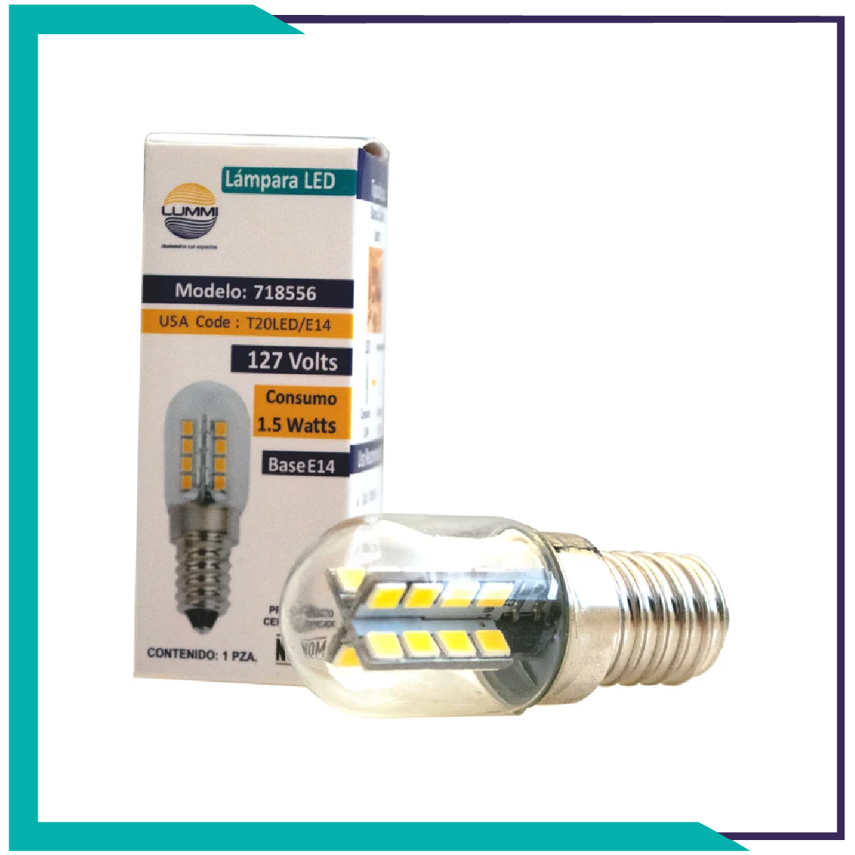 Foco T20 LED (T20LED/E14)