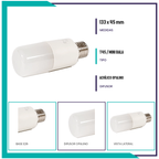 Foco Led 12W tipo mini bala (T45LED12/LD)