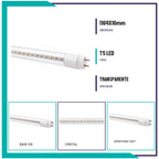 TUBO LED T5 acrílico Paq 5pzs (T5SMD14/LD)