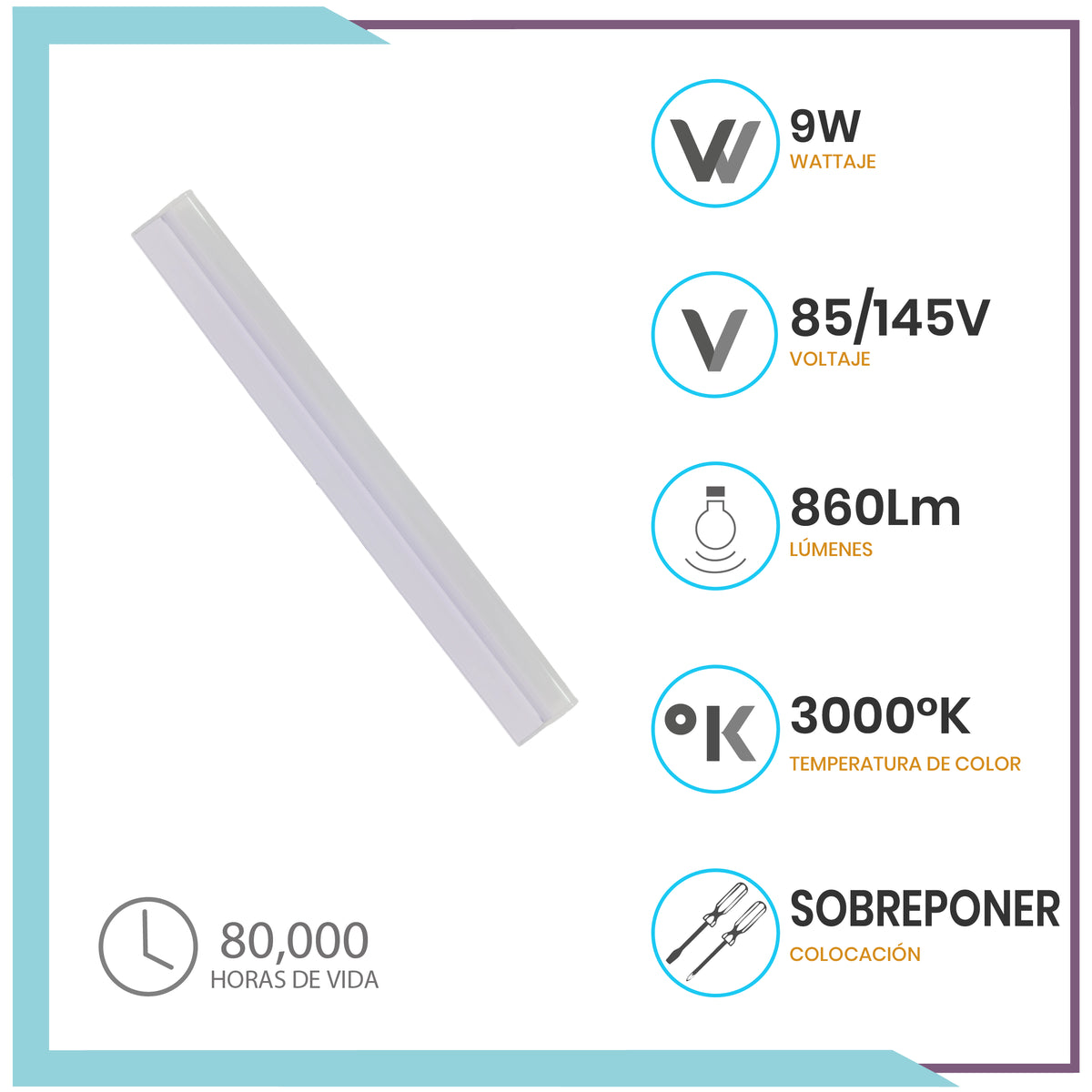 Minilámparas de LEDS ( TL9LED/BC )