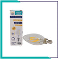 Foco tipo vela filamento LED (VEFILED4E12/LD)