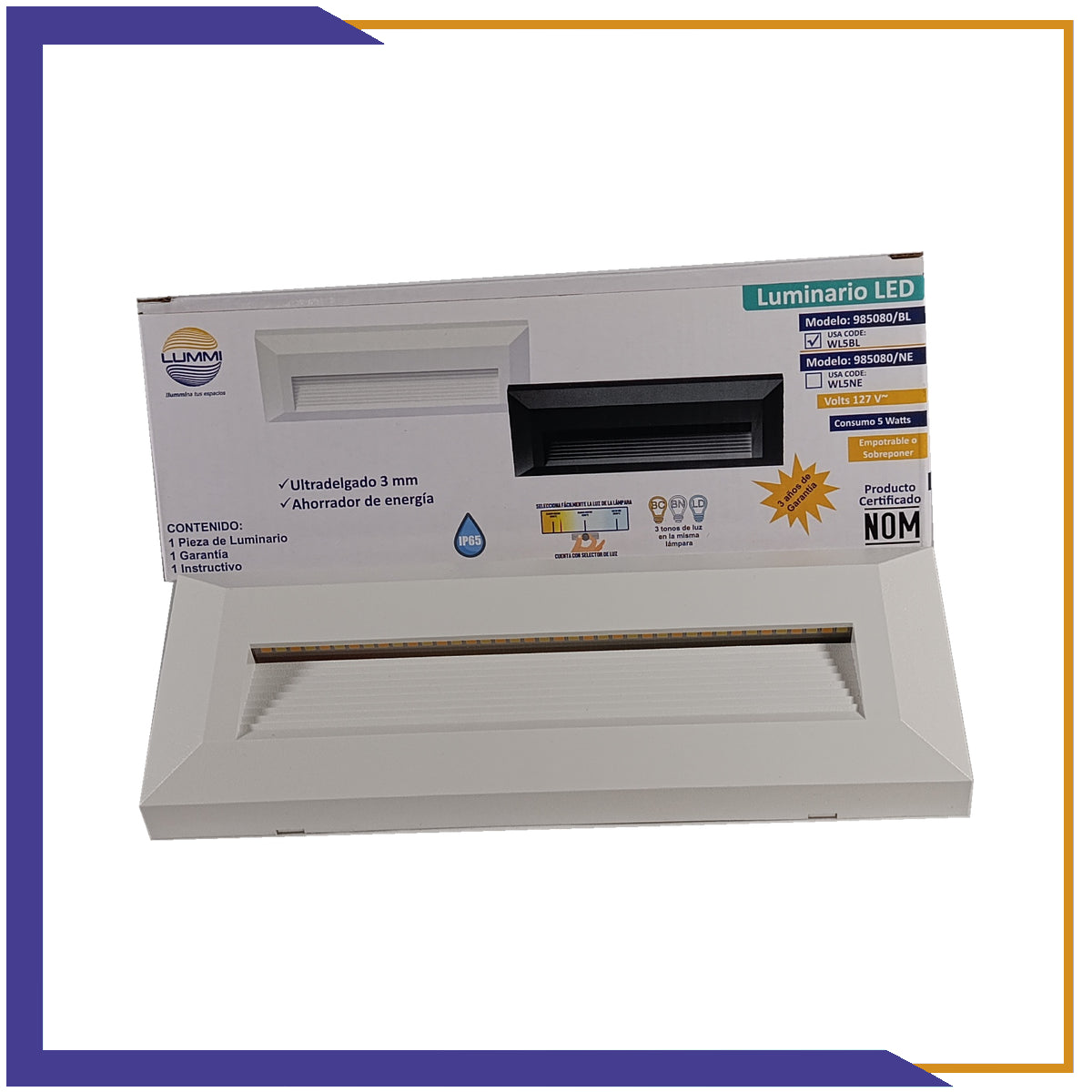 Luminario de cortesía LED de 5W (WL5BL)